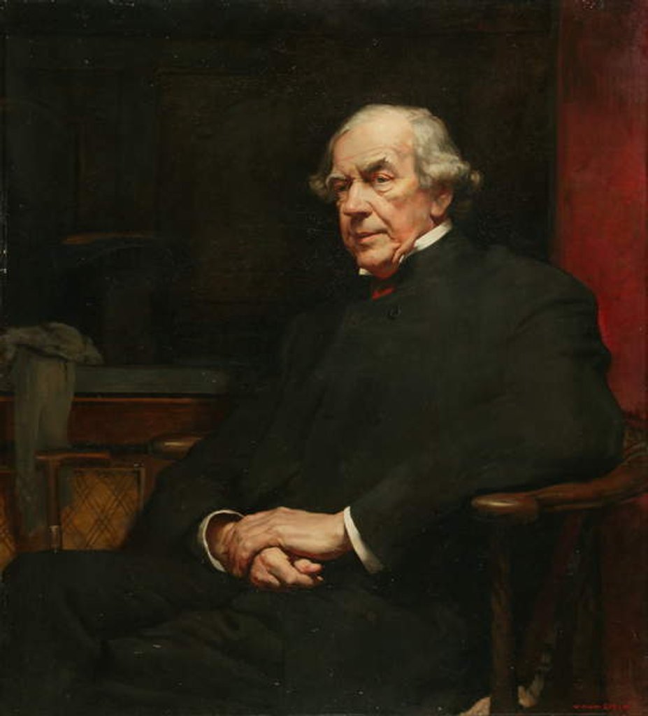 Detail of James Staats Forbes, 1900 by William Orpen