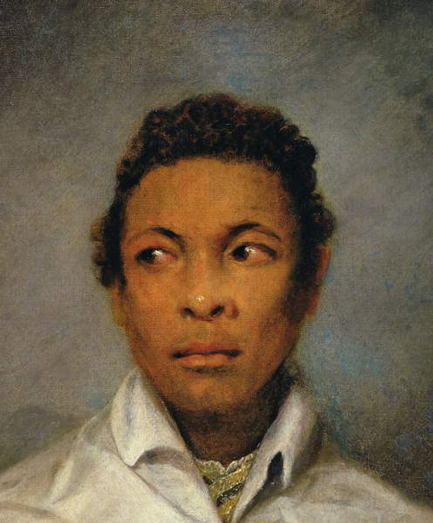 Detail of Ira Aldridge as Othello, the Moor of Venice, 1826 by James Northcote