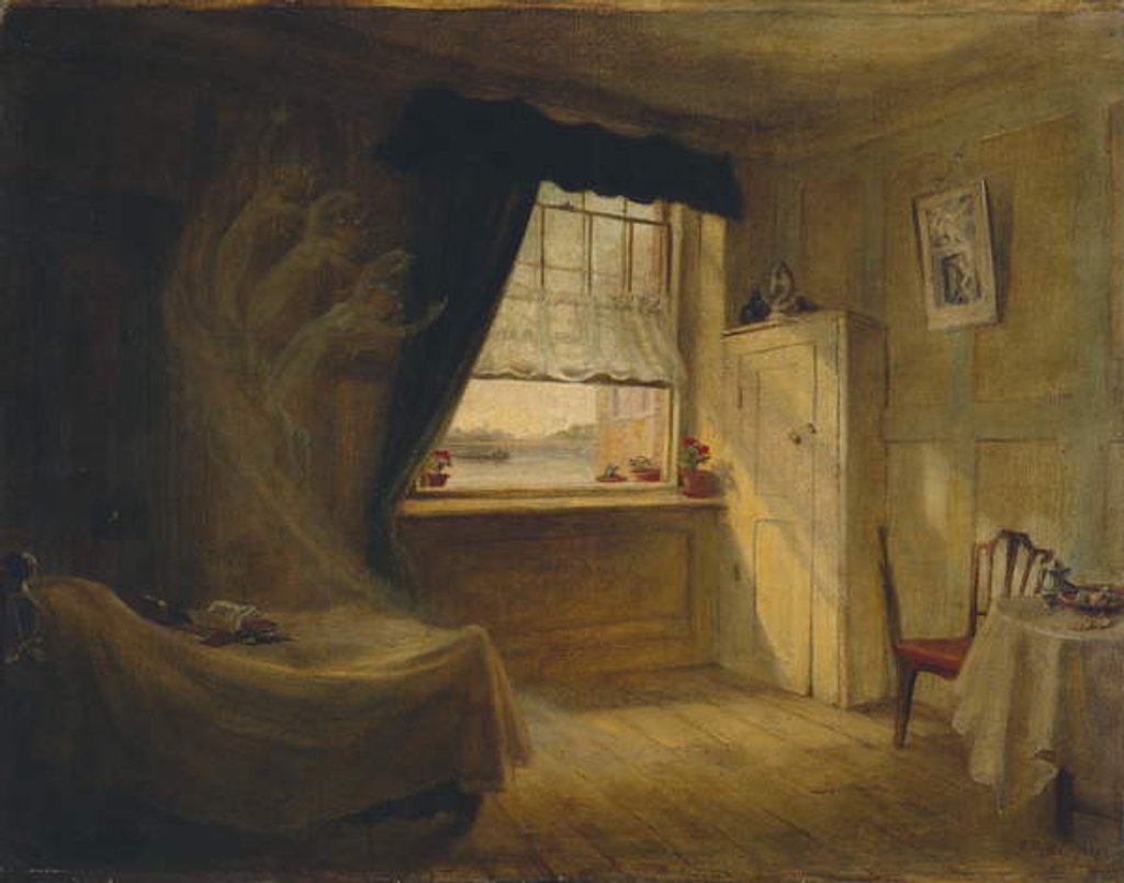 Detail of William Blake's Room, 1882 by Frederic James Shields