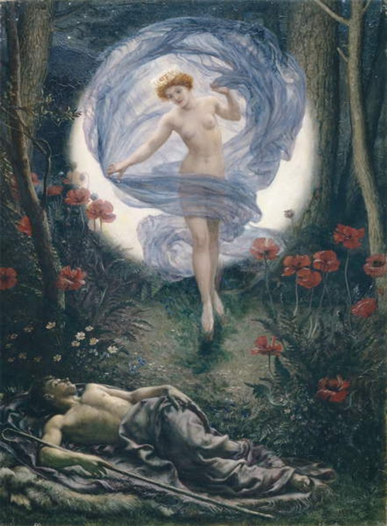 Detail of Diana and Endymion, 1901 by Edward John Poynter