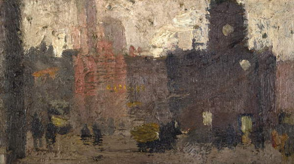 Detail of Castlegate, Salford, 1912 by Adolphe Valette