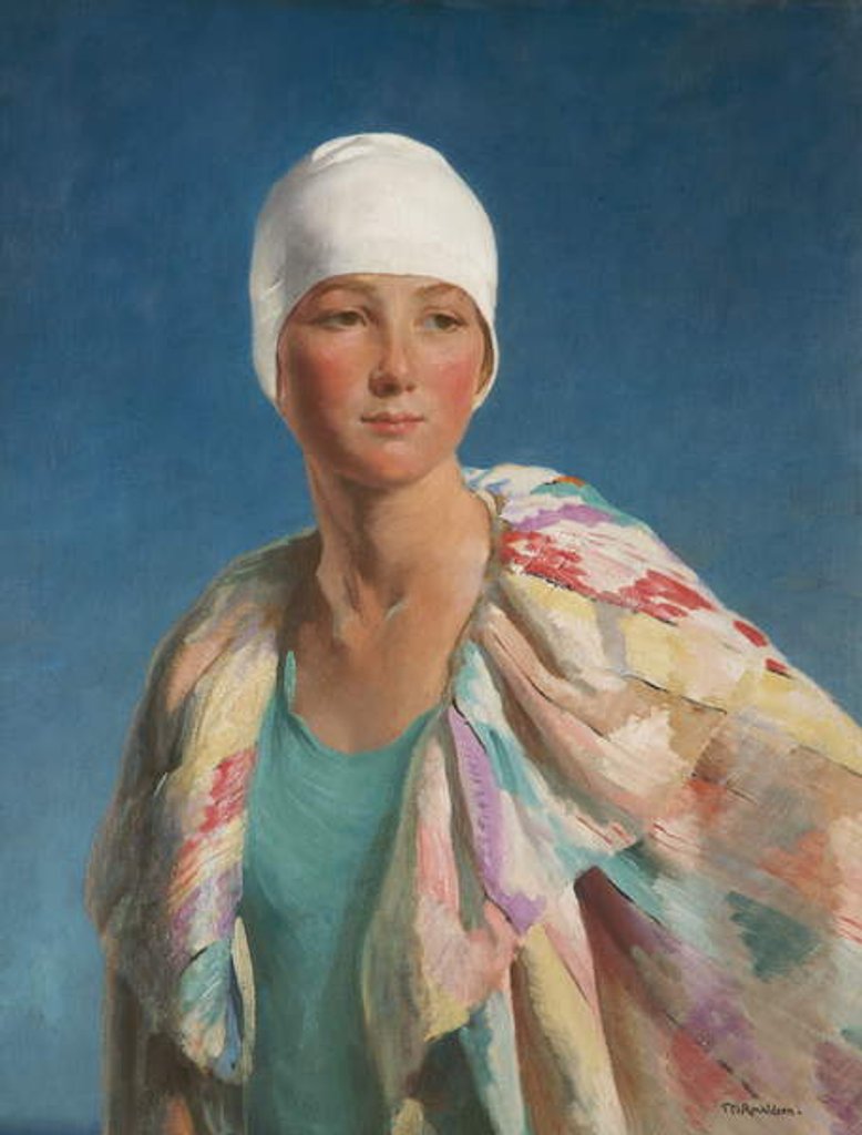 Detail of Summer, 1928 by Thomas Martine Ronaldson