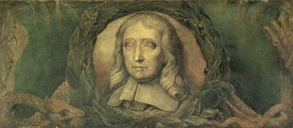 Detail of John Milton, c.1800-03 by William Blake
