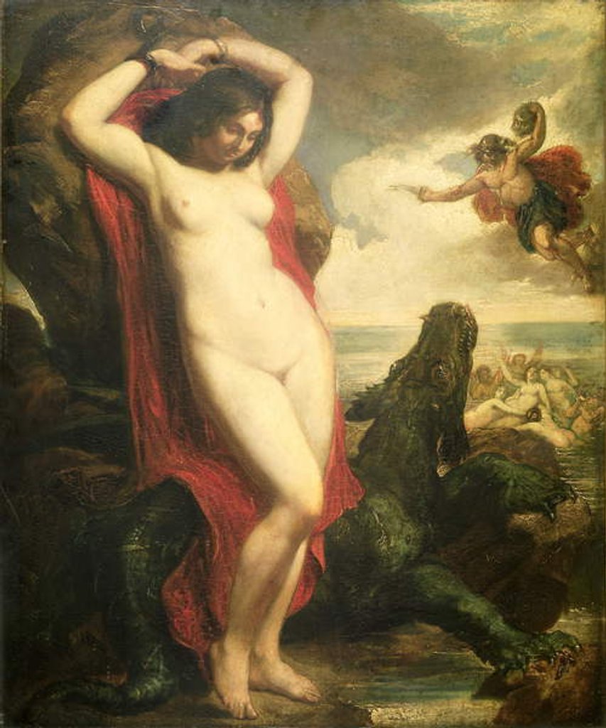 Detail of Andromeda and Perseus, c.1840 by William Etty