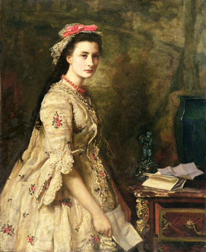 Detail of Stella, 1868 by John Everett Millais
