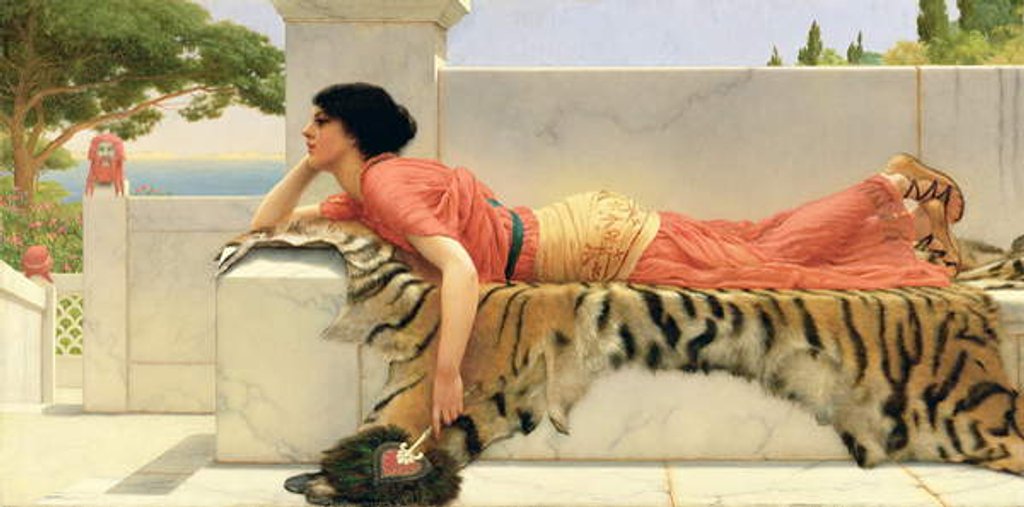 Detail of Expectation, 1900 by John William Godward