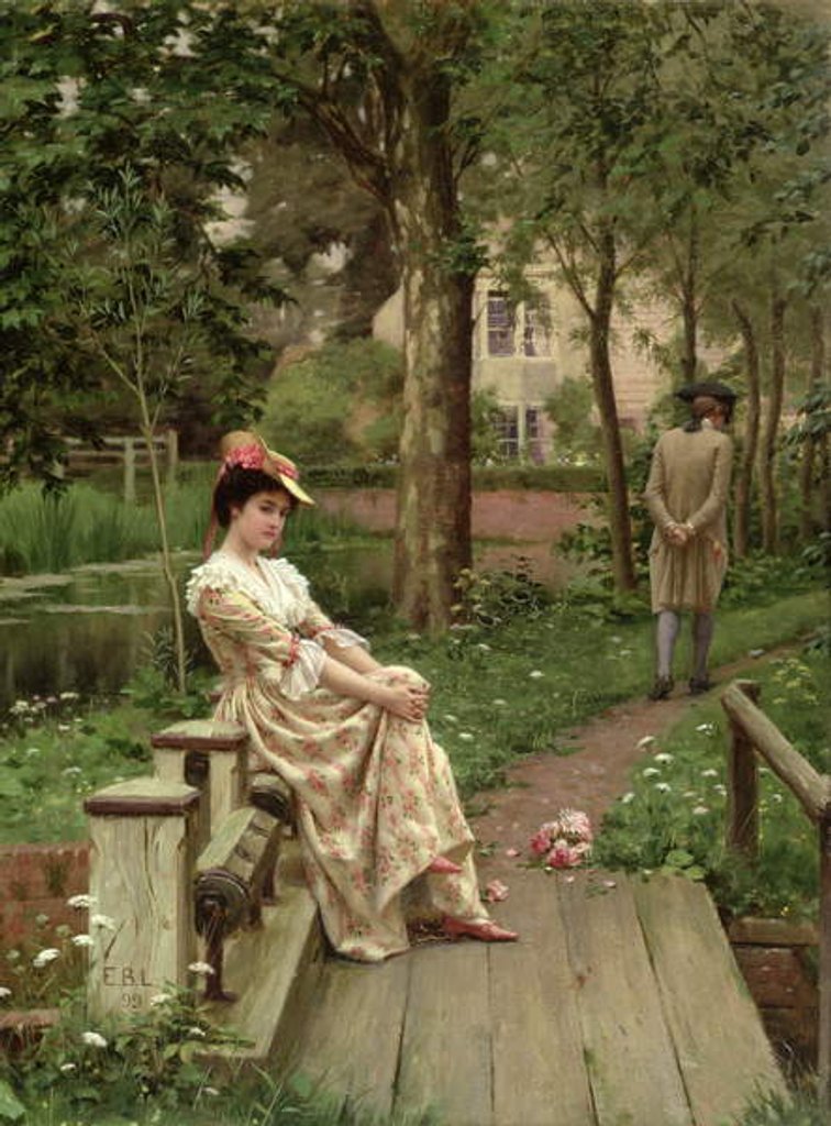 Detail of Off, 1899 by Edmund Blair Leighton