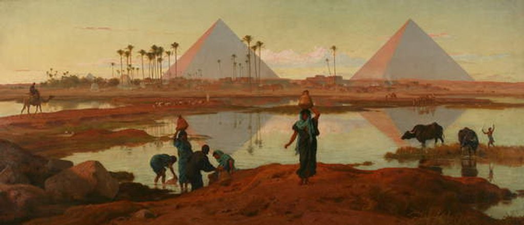 Detail of The Water of the Nile, 1893 by Frederick Goodall