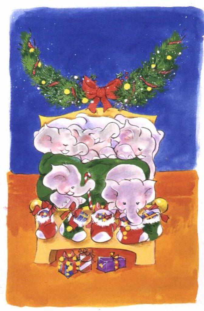 Detail of Christmas Morning by Diane Matthes