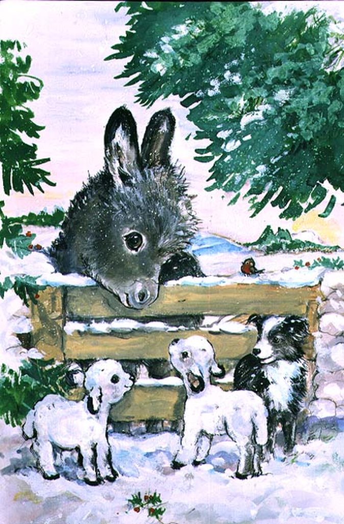 Detail of Farmyard Friends, 1996 by Diane Matthes