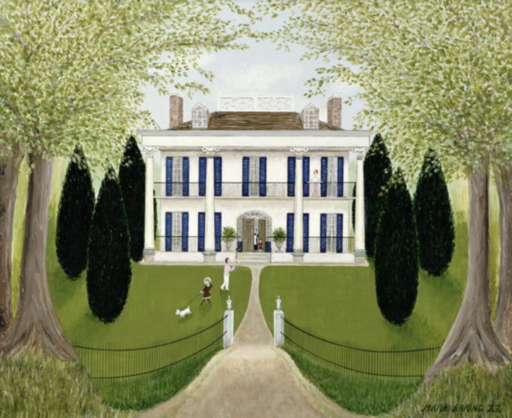 Detail of Walk in the Park by Mark Baring