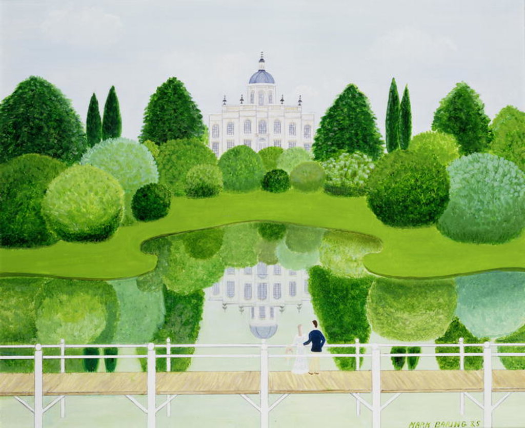 Detail of The Silent Lake by Mark Baring