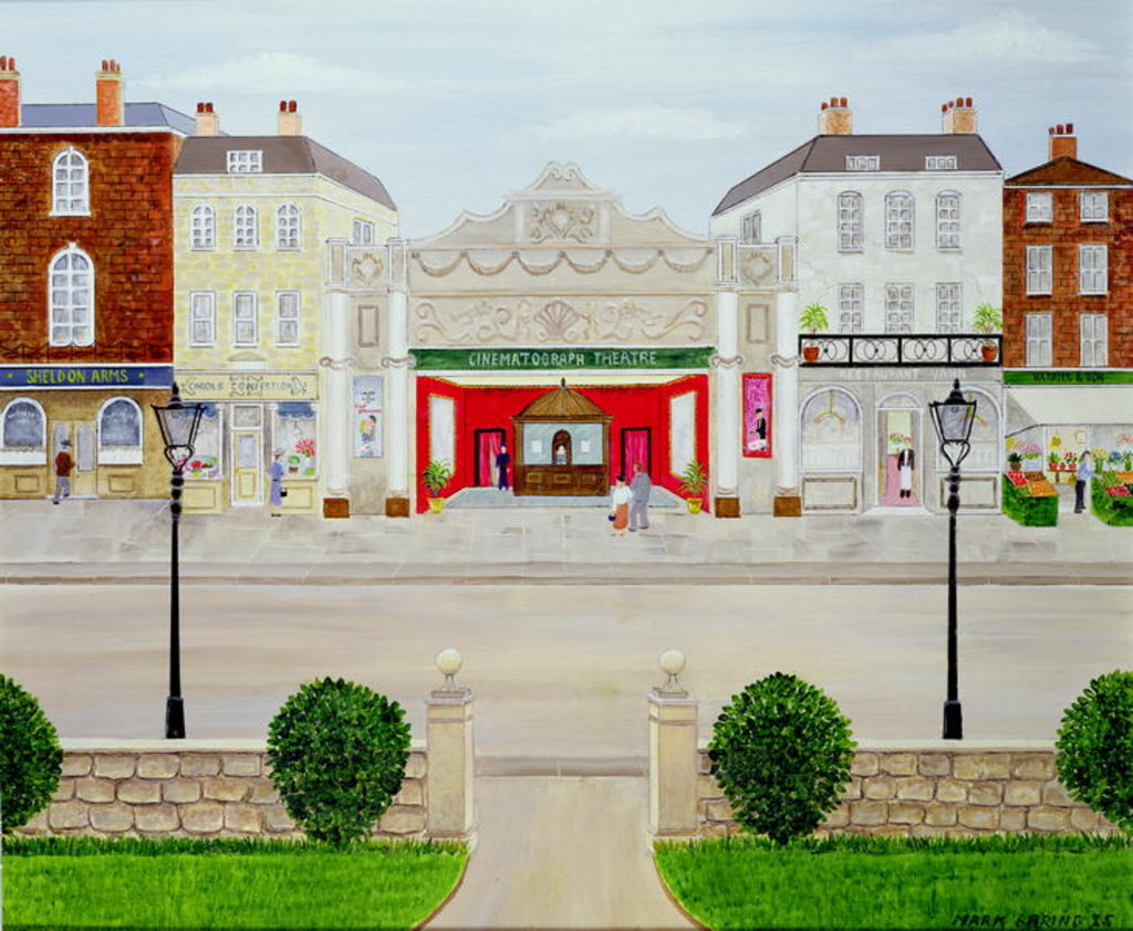 Detail of Cinematograph Theatre by Mark Baring