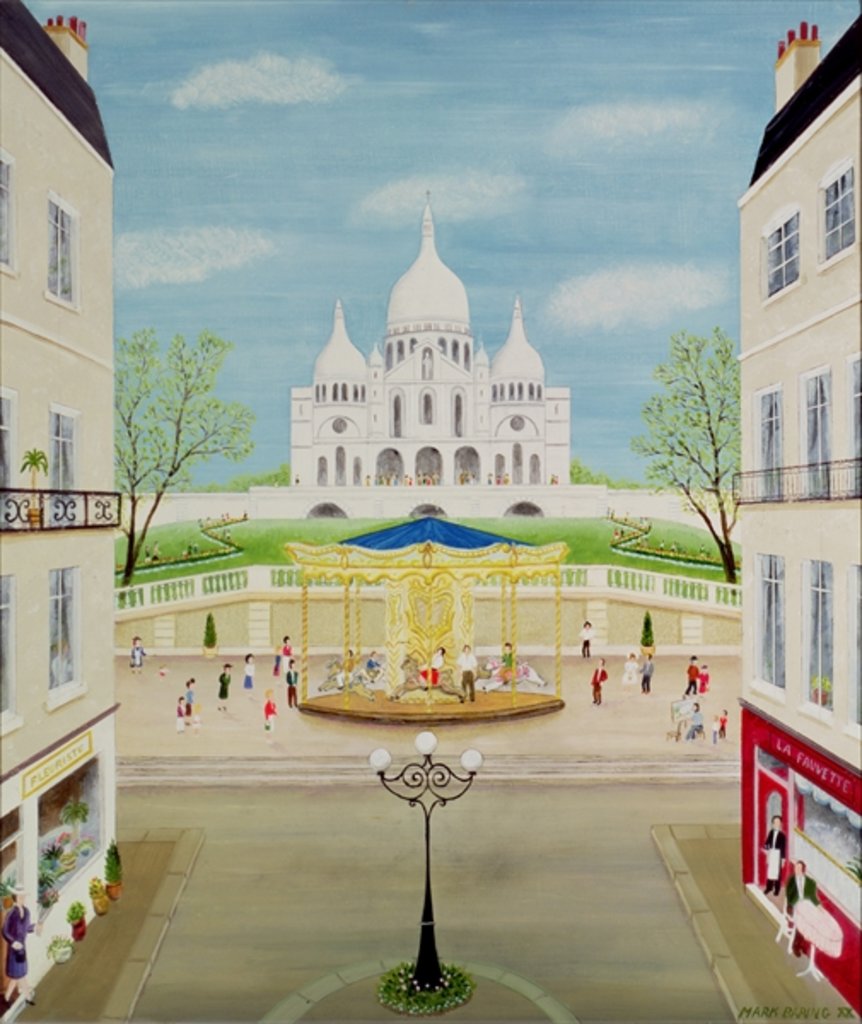 Detail of Carousel by Mark Baring