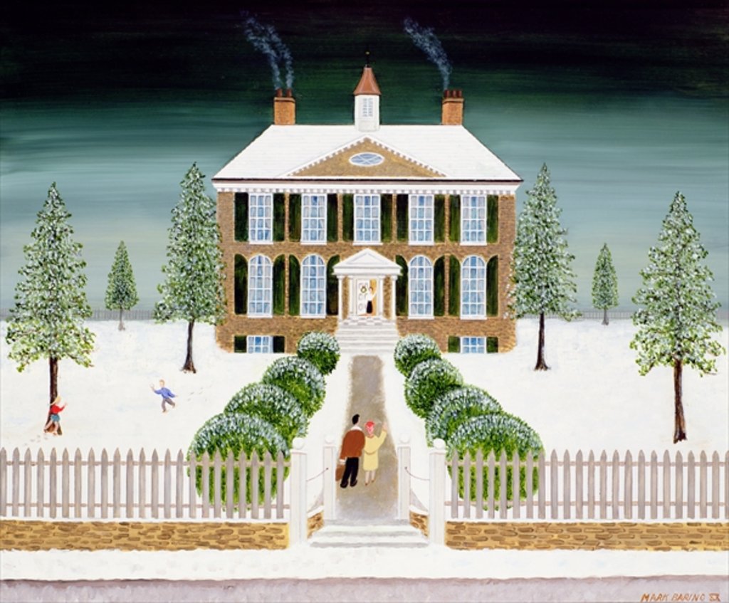 Detail of Home for Christmas by Mark Baring