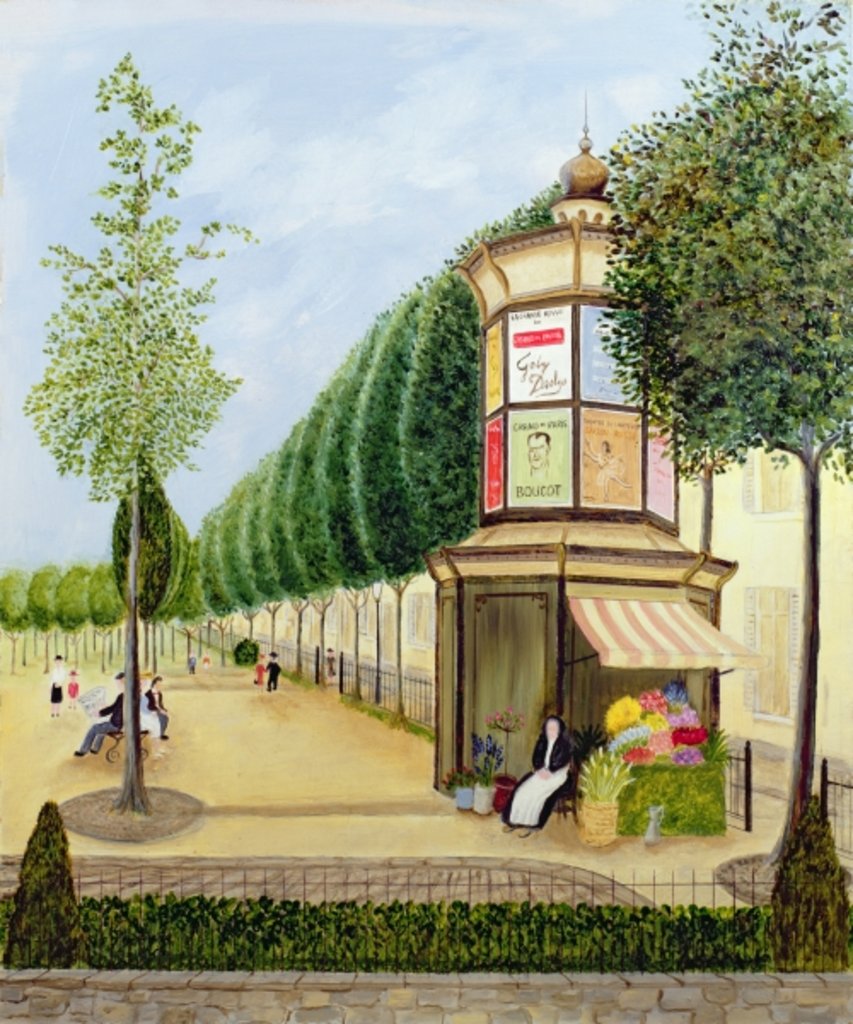 Detail of Place de Clichy, Paris by Mark Baring