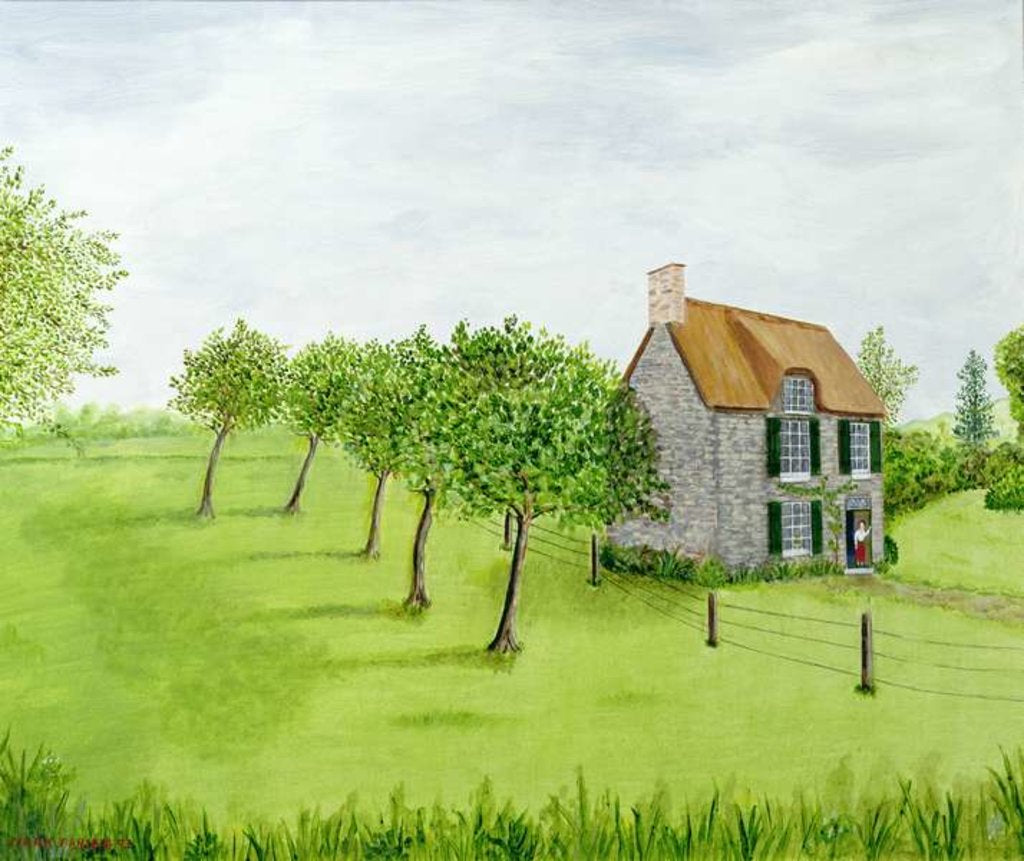 Detail of The Middle of Nowhere, 1993 by Mark Baring