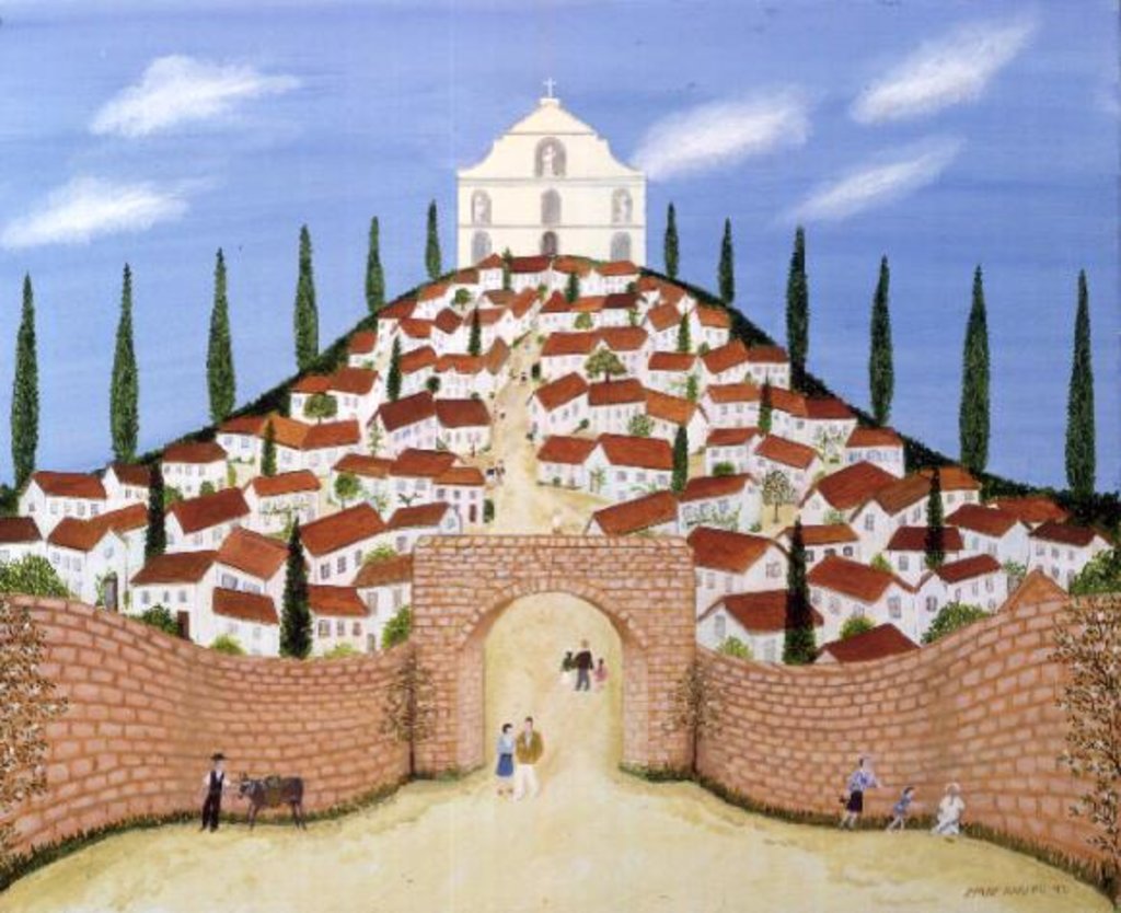 Detail of Moorish Fantasy, 1994 by Mark Baring