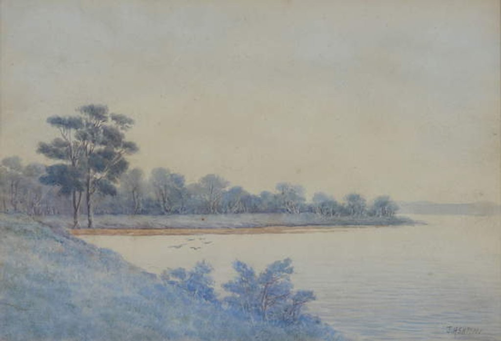 Detail of Riverscape by James Ashton
