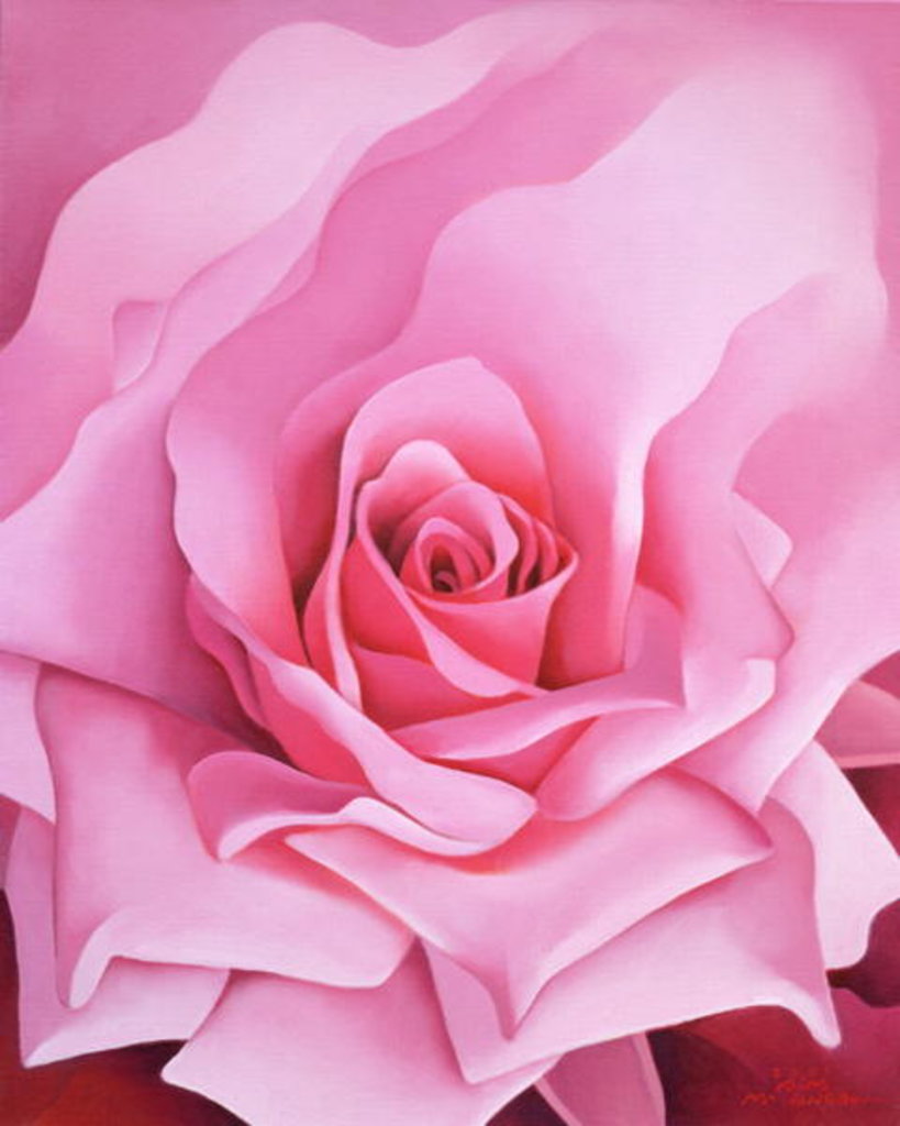 Detail of The Rose, 2001 by Myung-Bo Sim