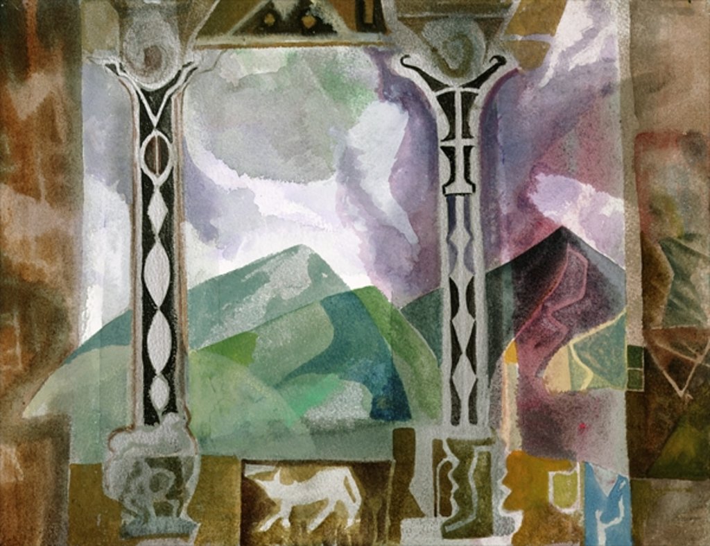 Detail of Storm clouds in the Abruzzi by Michael Chase