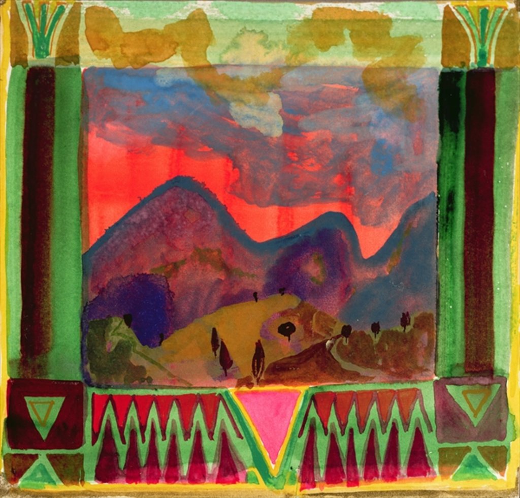 Detail of Abruzzi before dusk by Michael Chase