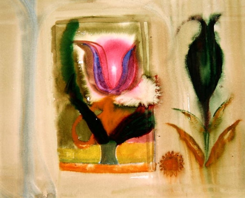 Detail of Flower burst by Michael Chase