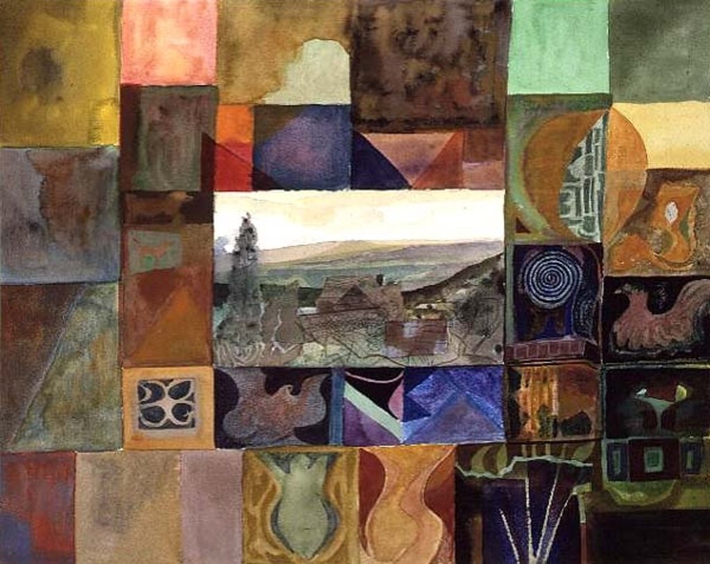 Detail of Cevennes Mosaic by Michael Chase