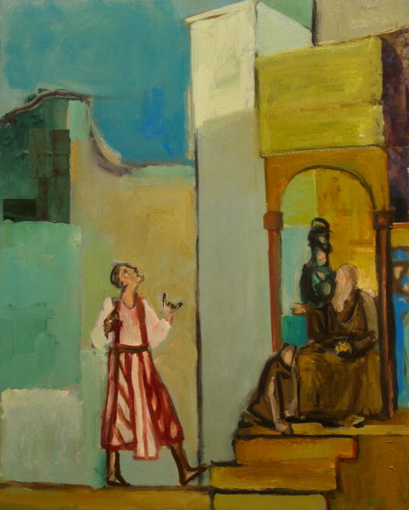 Detail of Joseph sent to His Brothers, 1998 by Richard McBee