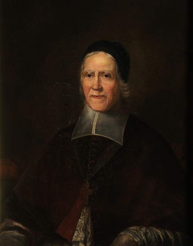 Detail of Bonaventura Giffard, Intruded President of Magdalen College, 1887 by James Russell