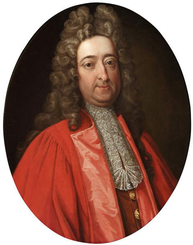 Detail of George Stonehouse by Michael Dahl