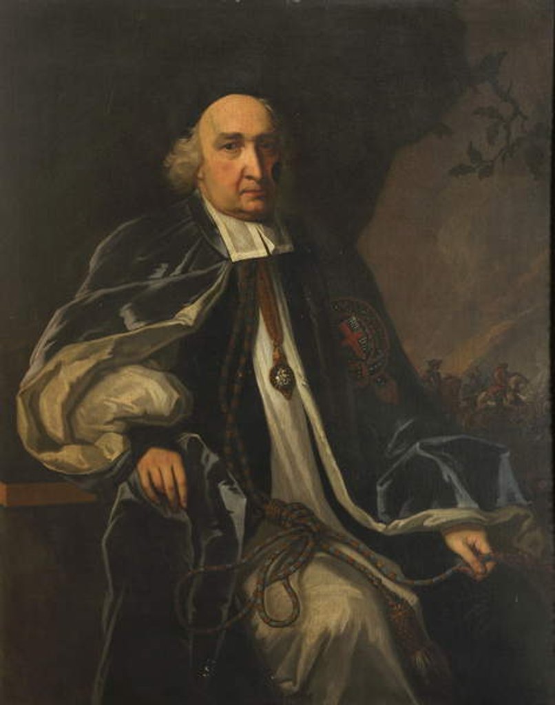 Detail of Peter Mews by Michael Dahl