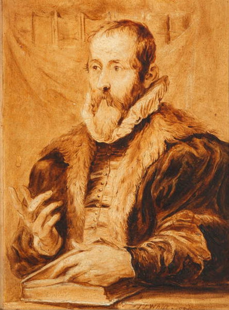 Detail of Justus Lipsius, 1827 by T.S. White