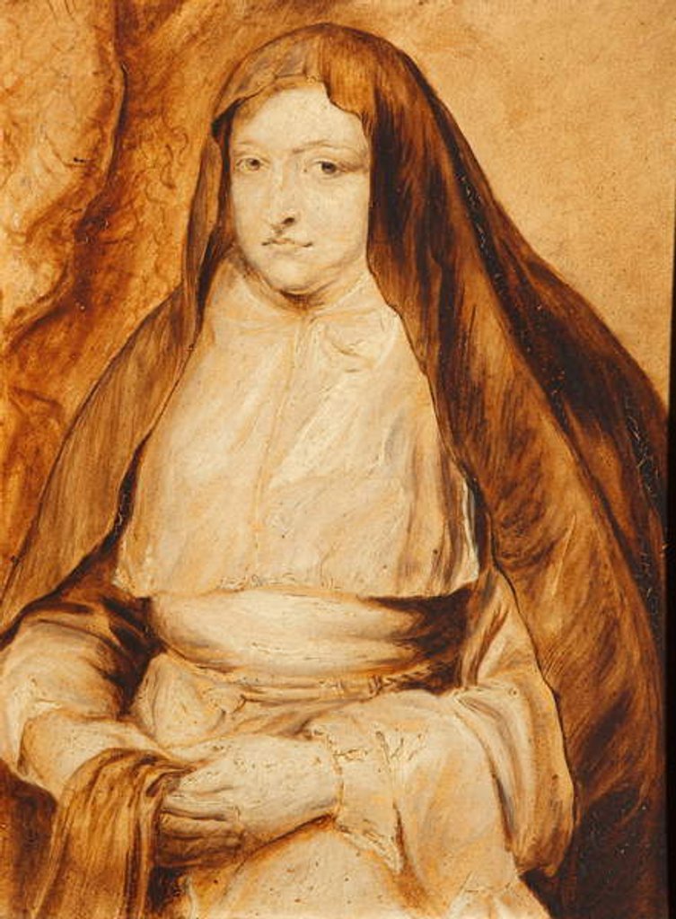 Detail of Infanta Isabella Clara Eugenia, 1827 by T.S. White