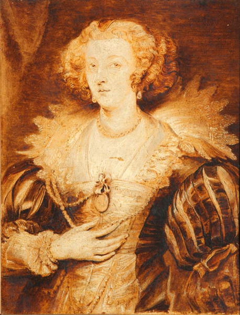 Detail of Genevieve d'Urfu, 1827 by T.S. White