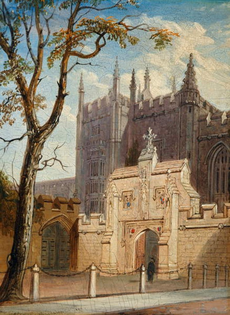Detail of Pugin Gateway, Magdalen by School English