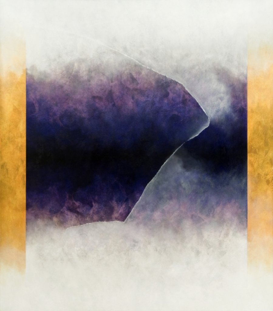 Detail of Ouroboros Three: Blue, 2010 by Mathew Clum