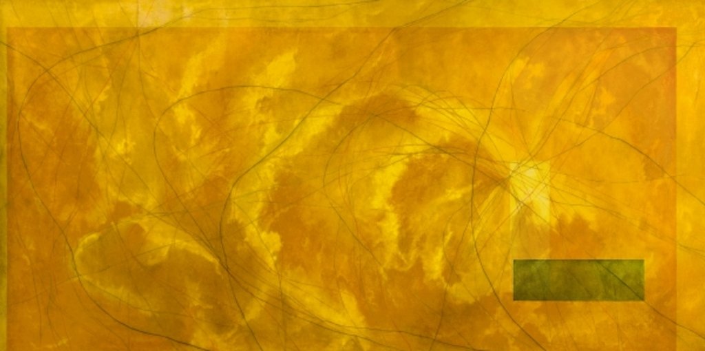 Detail of Yellow Ocean, 2004 by Mathew Clum