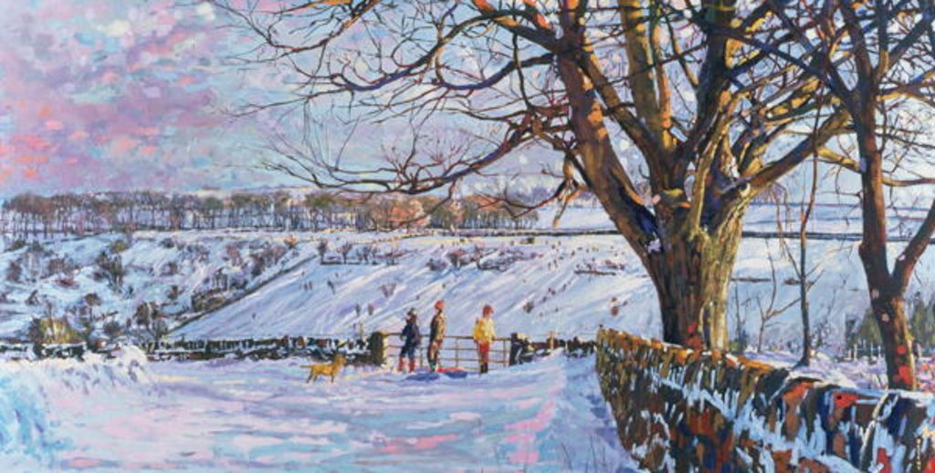 Detail of Walking the Dog, 1997 by Martin Decent