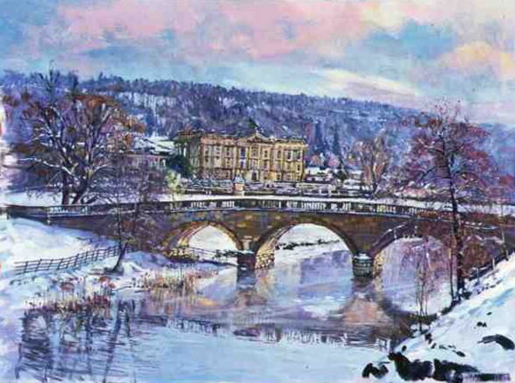 Detail of Chatsworth - Solitude, 1995 by Martin Decent