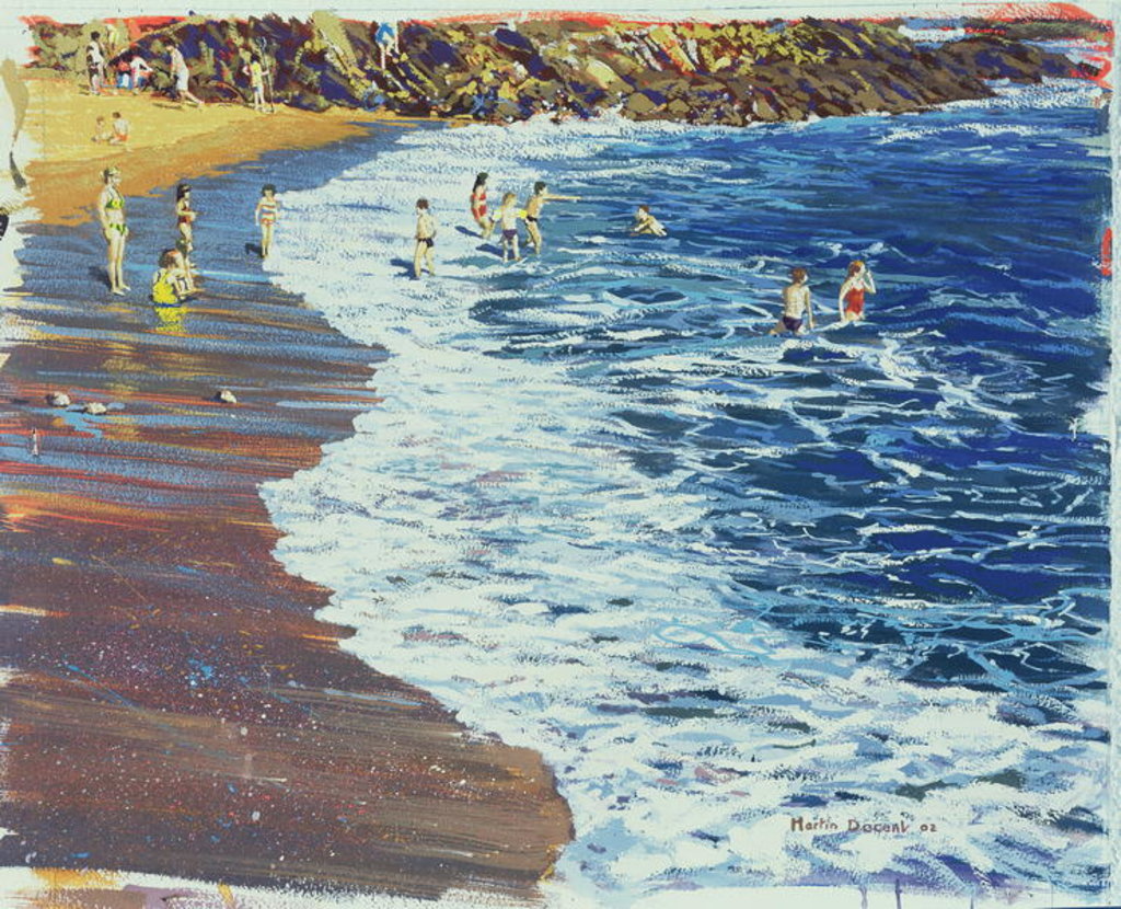 Detail of Breakers, 2002 by Martin Decent