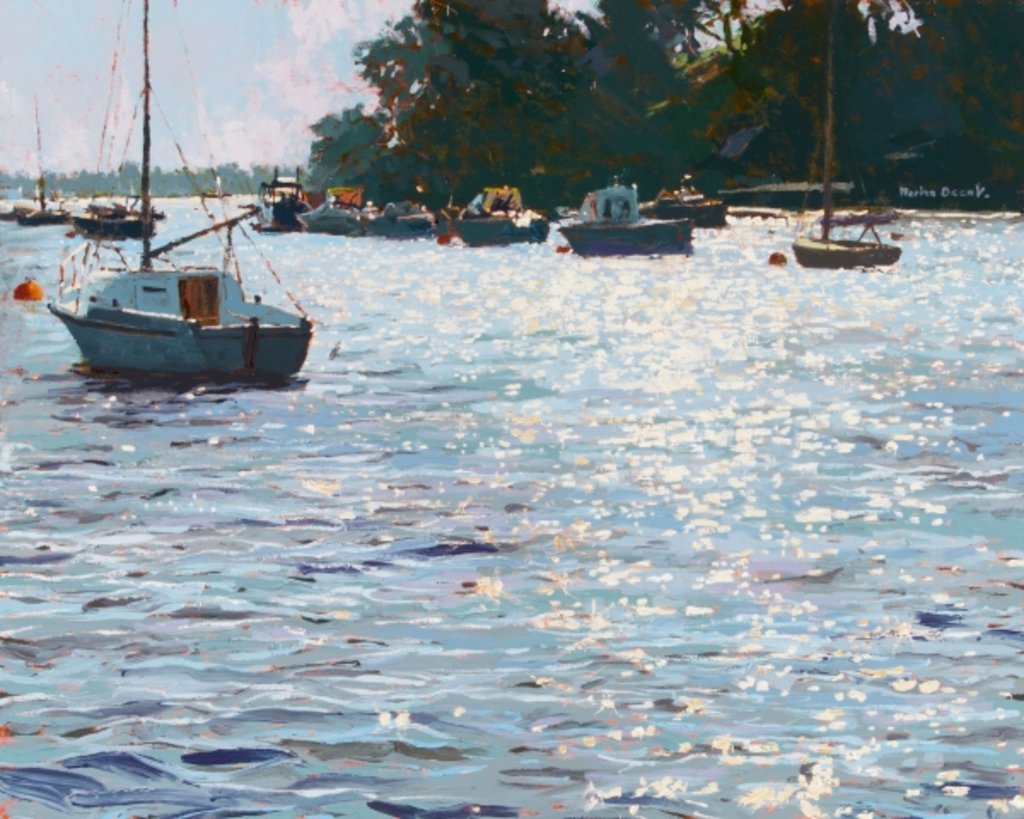 Detail of Morning Tide, 2006 by Martin Decent