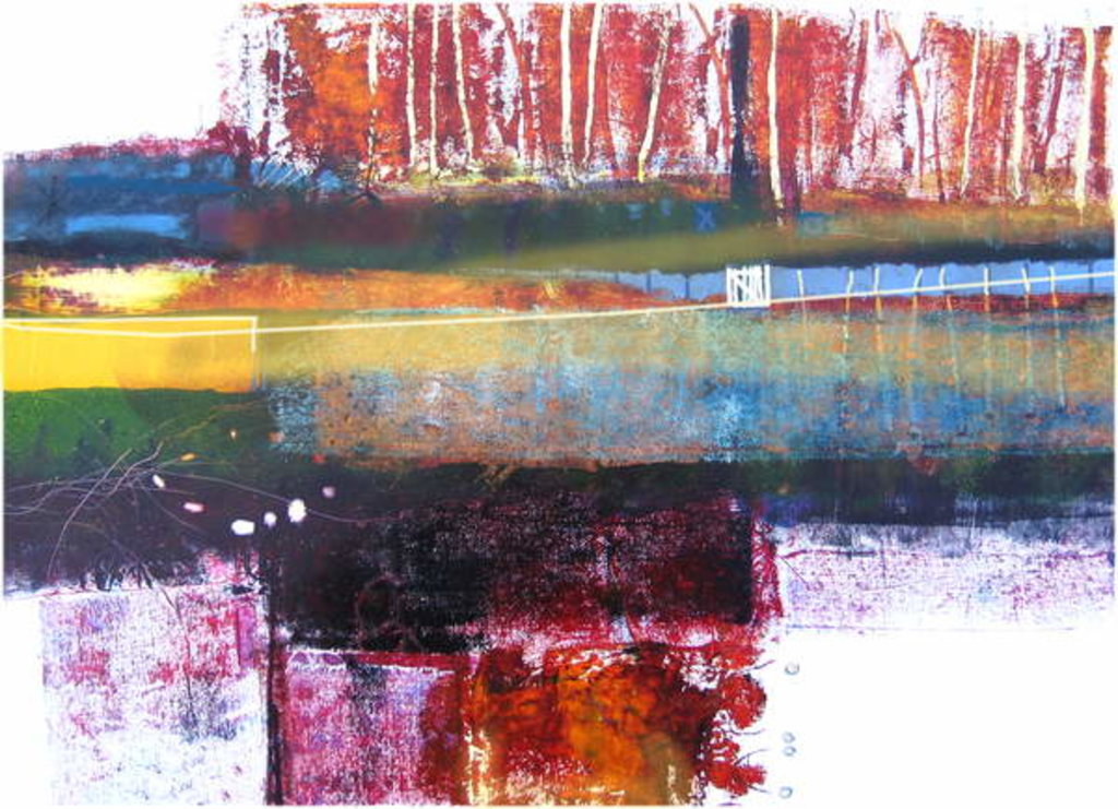 Detail of Treeline, 2010 by Martin Decent