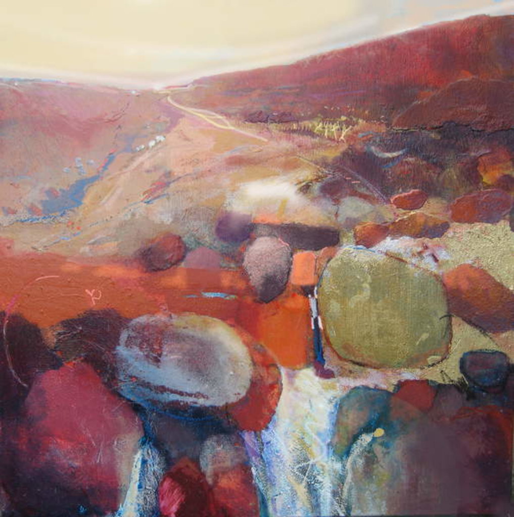 Detail of Waterfall, 2010 by Martin Decent