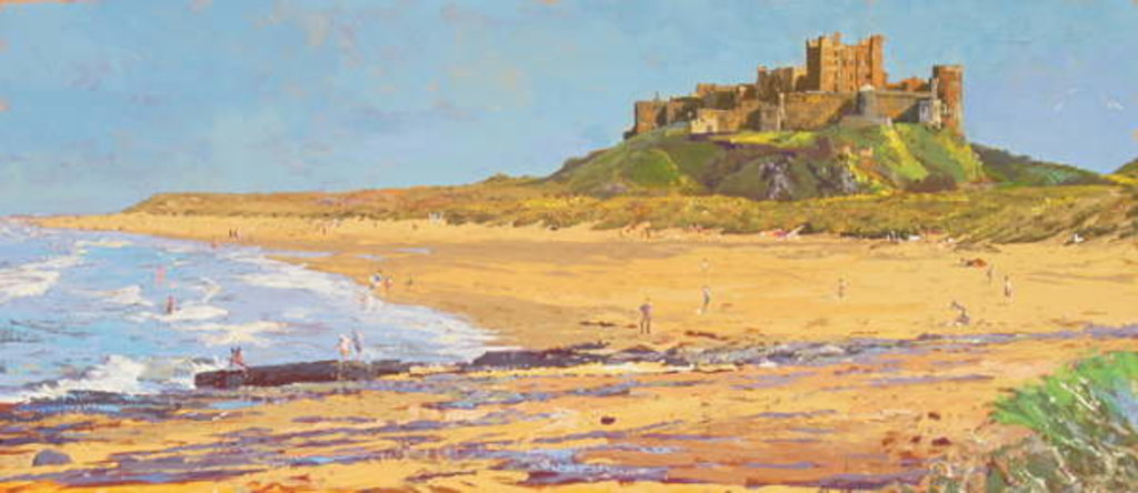 Detail of Bamburgh, 2007 by Martin Decent