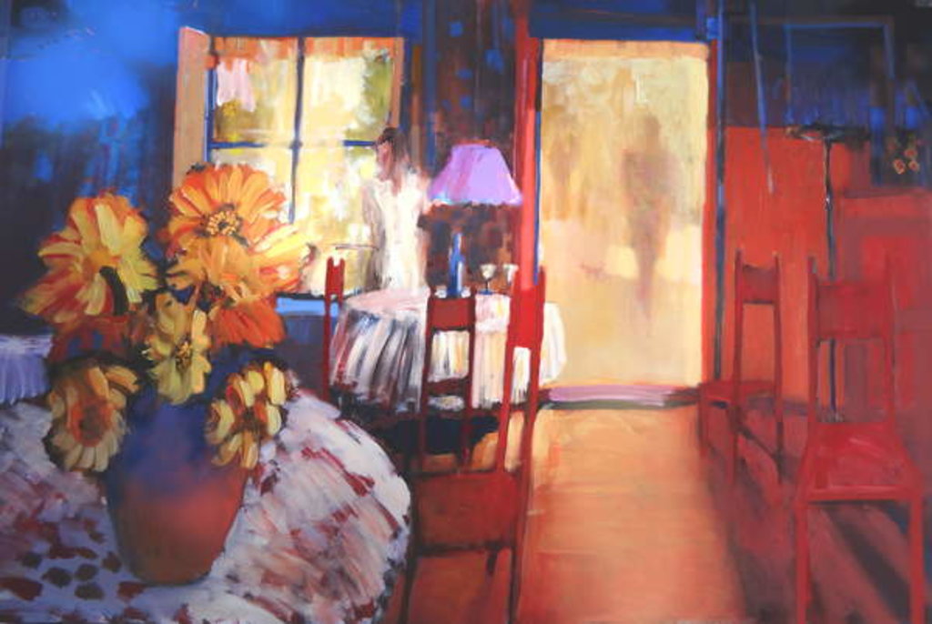 Detail of Café Morning, 2003 by Martin Decent