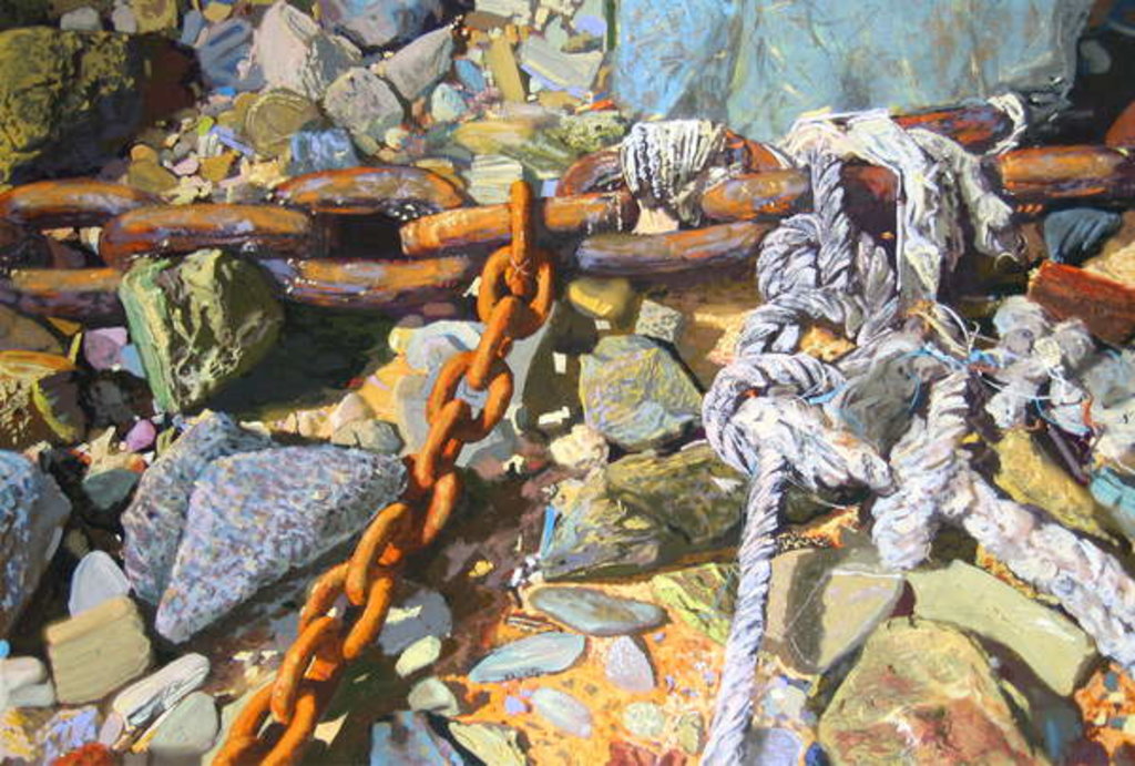 Detail of Harbour, 2007 by Martin Decent