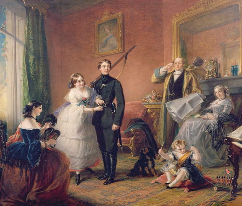 Detail of His New Uniform by Edmund Thomas Parris