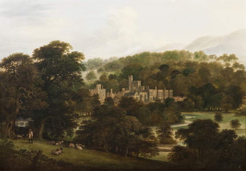 Detail of Haddon Hall, 1855 by English School