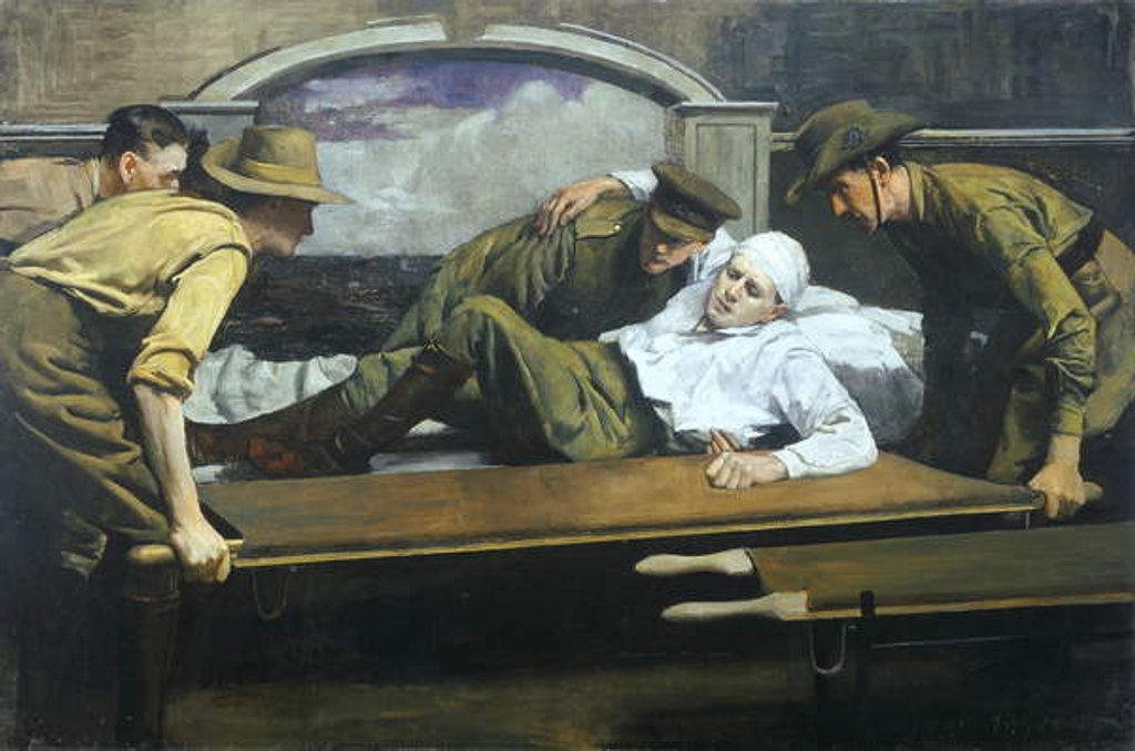 Detail of Casualty clearing station, 1920 by George James Coates